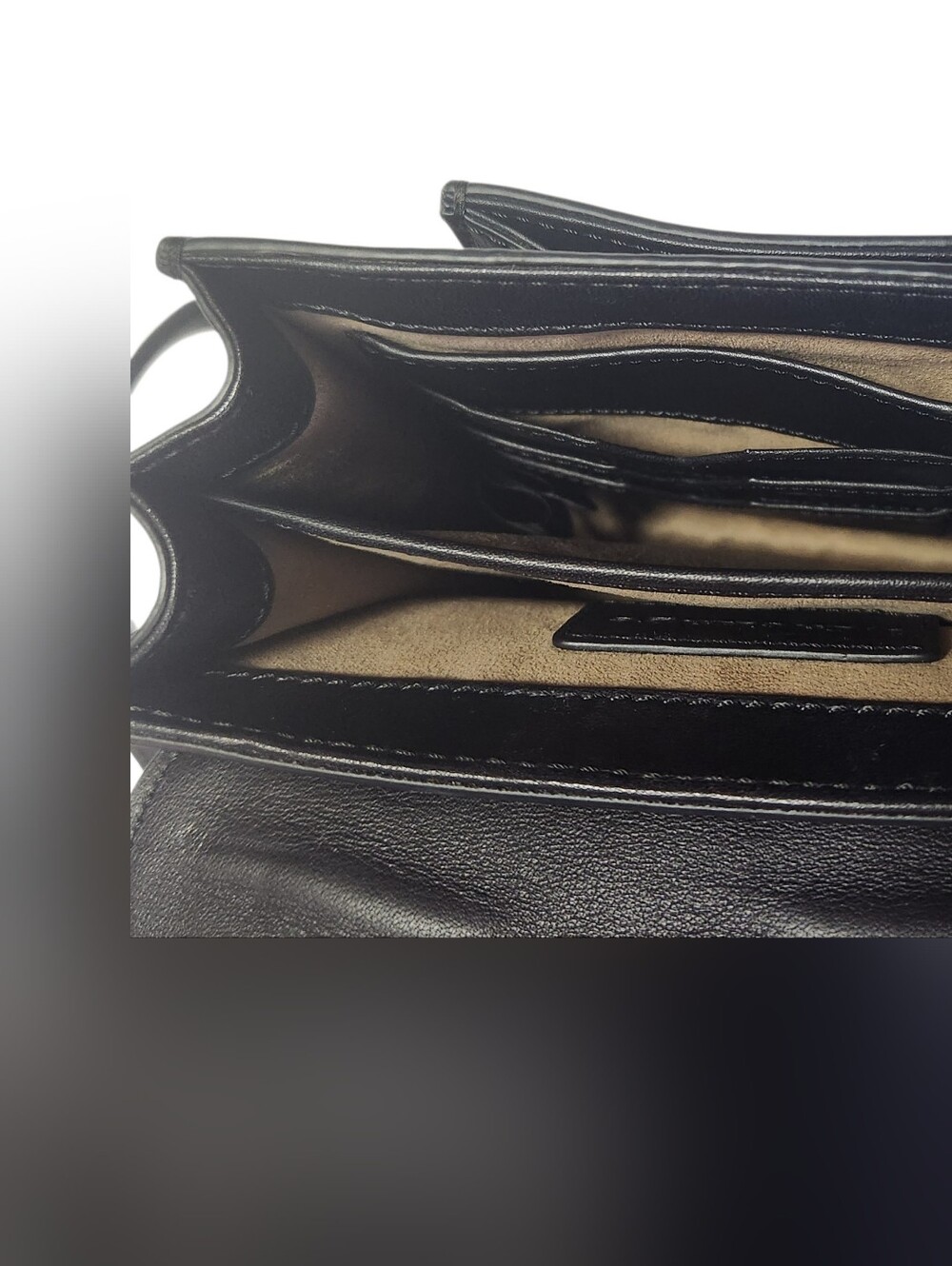 Mackage Top-Handle Crossbody Bag with Rose Gold Hardware - Picture 10 of 10